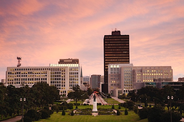 Baton Rogue, Louisiana state capitol building